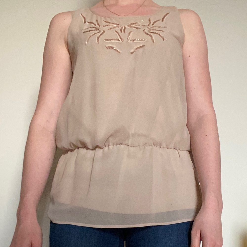 Adiva beaded tank